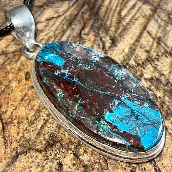 “Strengthening Stone” Turquoise Pendant 2” - Picture 15 of 17